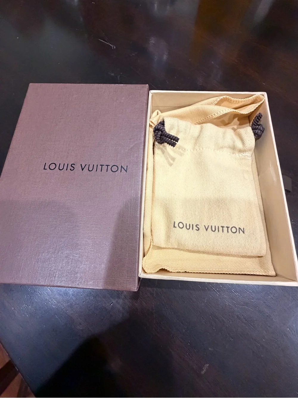 Louis Vuitton Silver-Tone Rectangular Money Clip